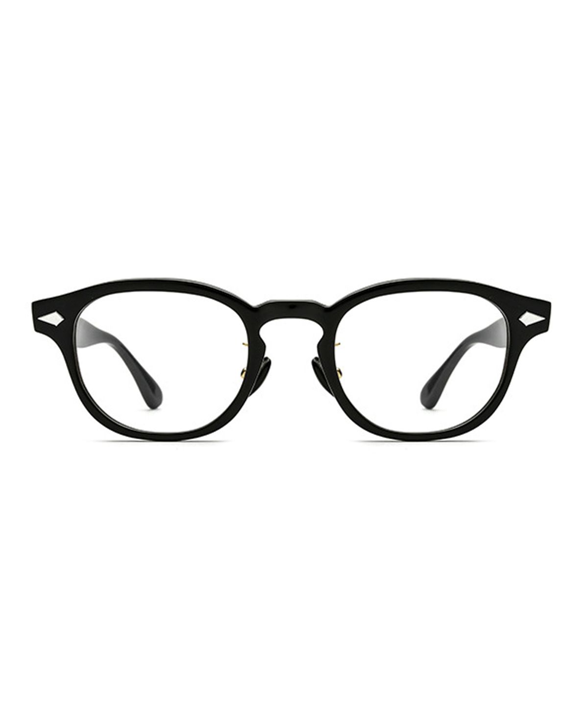 링컨프레임(LINCOLNFRAME) 버팔로 뿔 아넬 아세테이트 안경테 BLACK