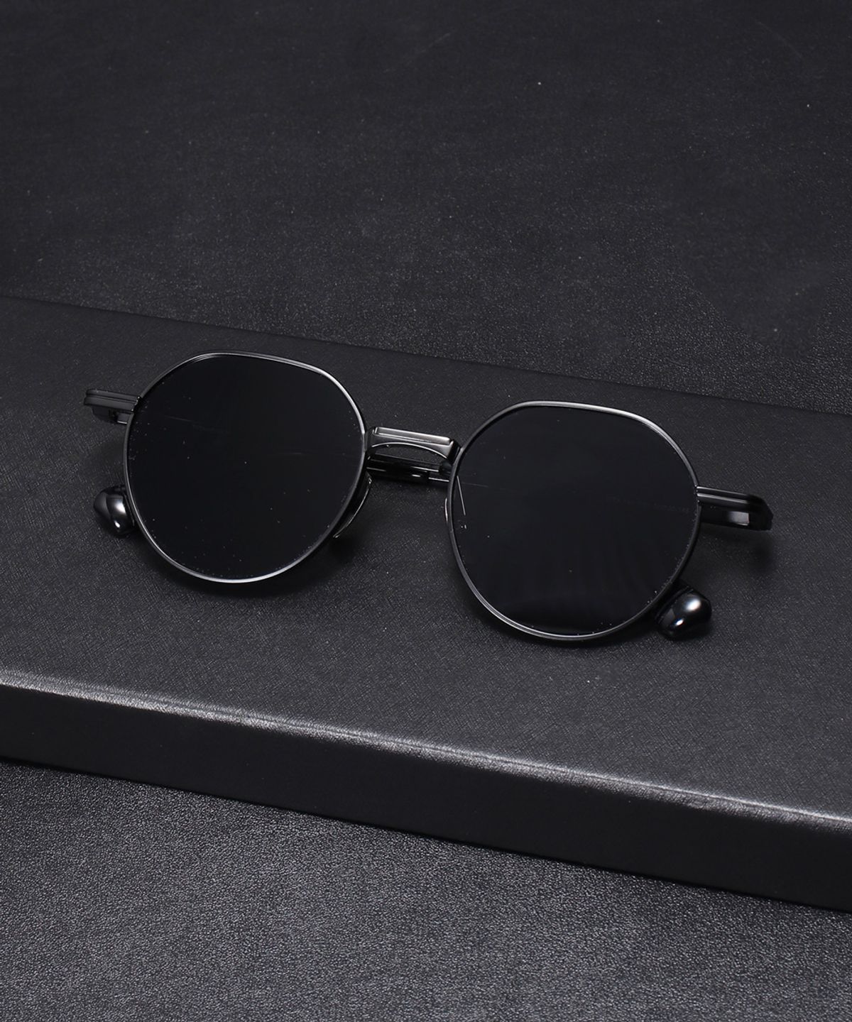 링컨프레임(LINCOLNFRAME) ARLT-D150 티타늄 선글라스 BLACK