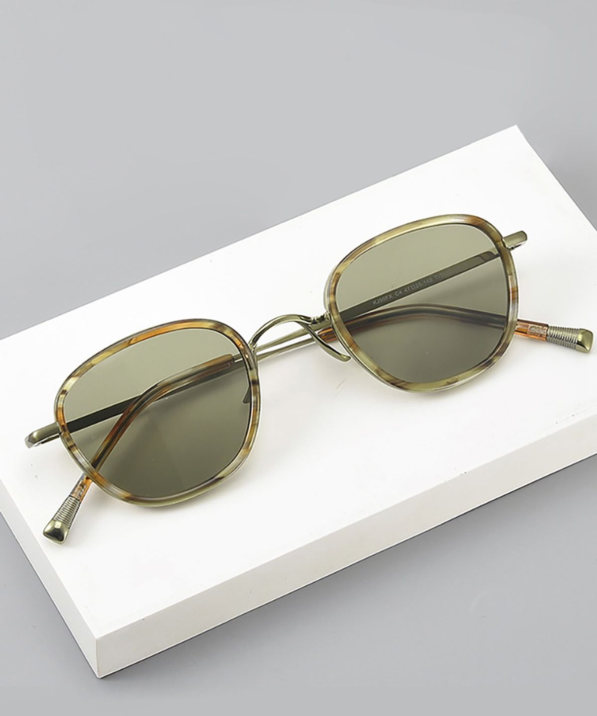 링컨프레임(LINCOLNFRAME) KJ50FX 퓨어티타늄 선글라스 TORTOISE
