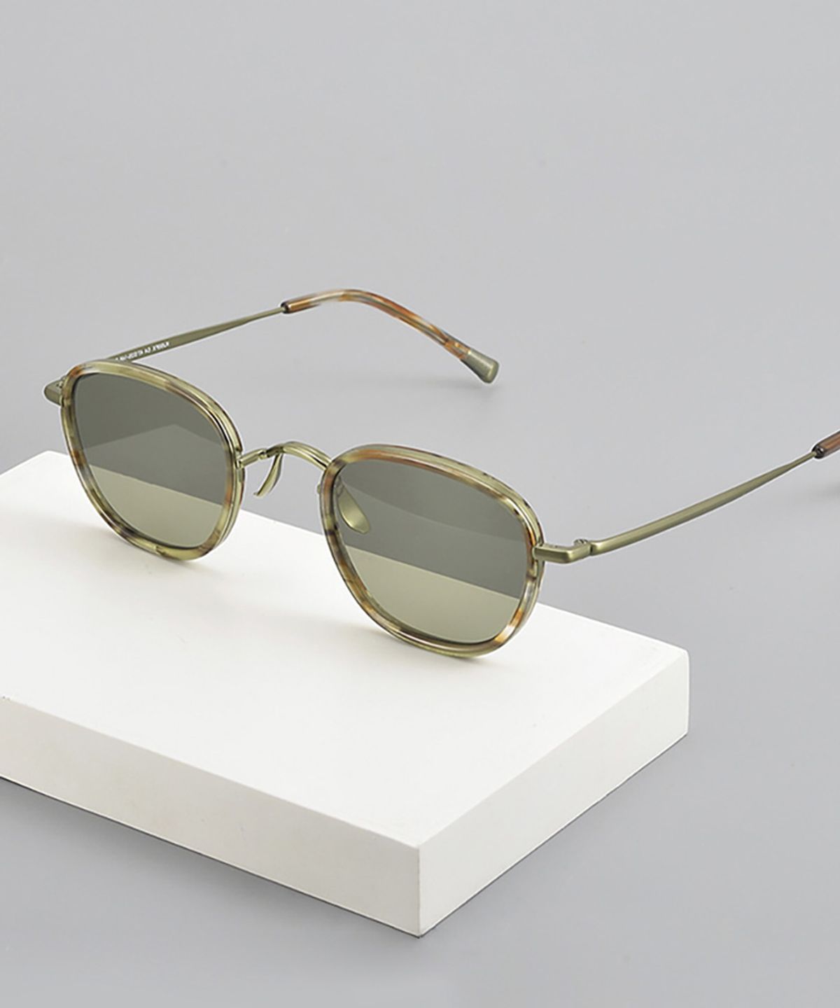 링컨프레임(LINCOLNFRAME) KJ50FX 퓨어티타늄 선글라스 TORTOISE