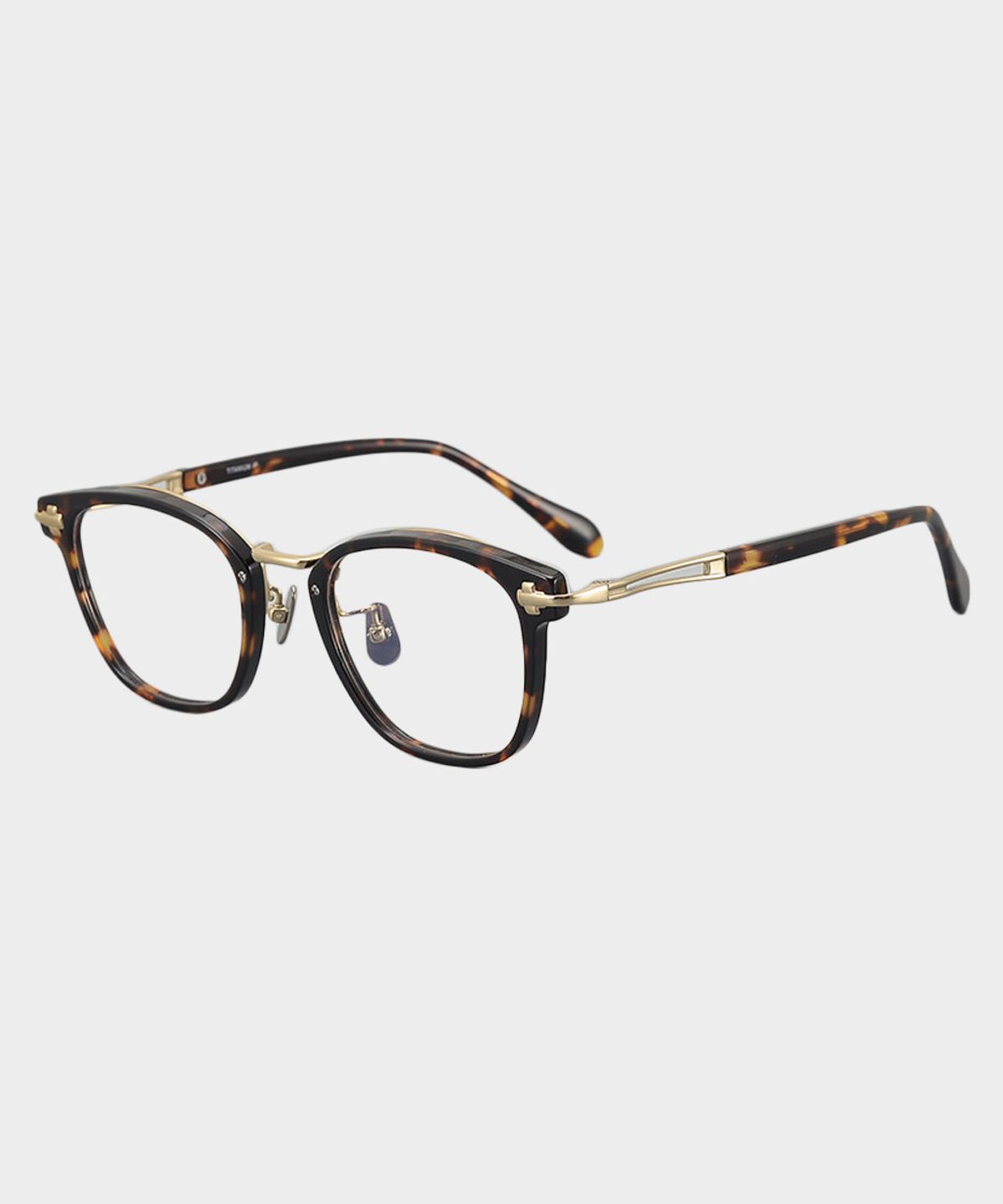 링컨프레임(LINCOLNFRAME) STRAS01 퓨어티타늄 안경테 Havana