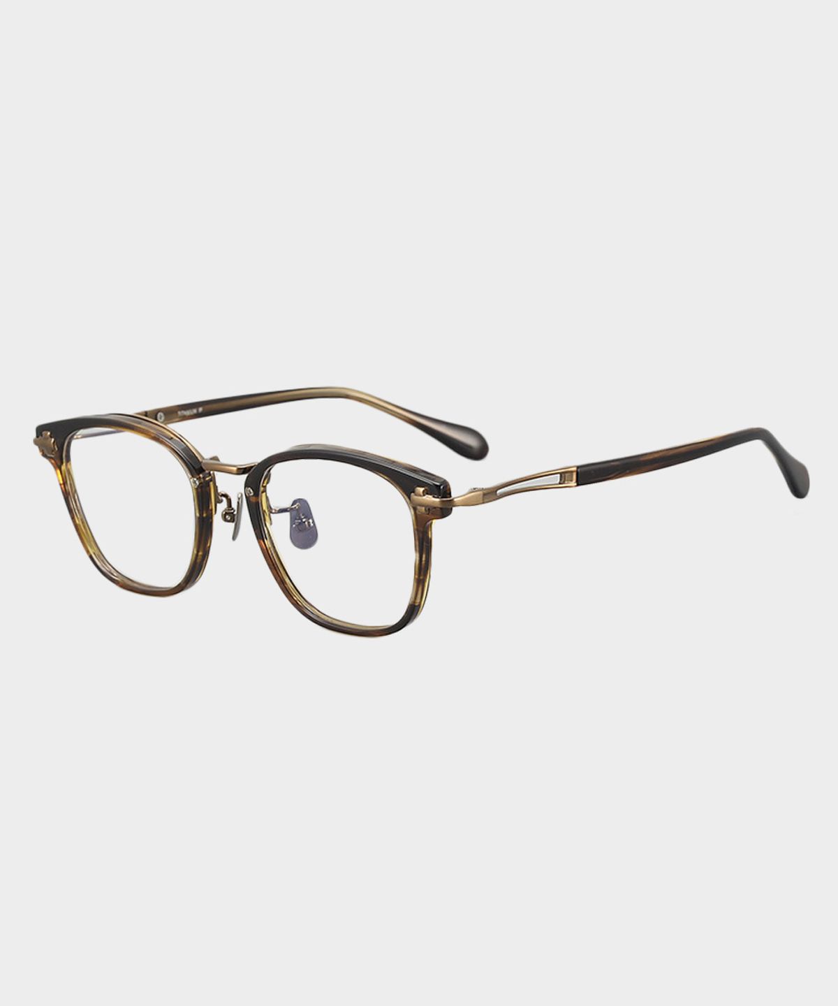 링컨프레임(LINCOLNFRAME) STRAS01 퓨어티타늄 안경테 Leopard