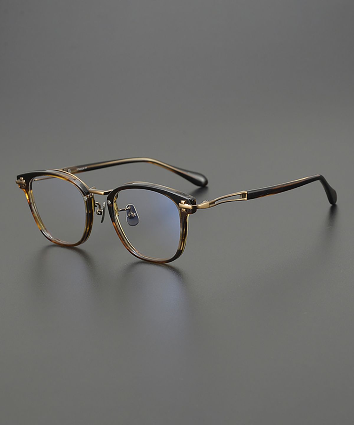 링컨프레임(LINCOLNFRAME) STRAS01 퓨어티타늄 안경테 Leopard