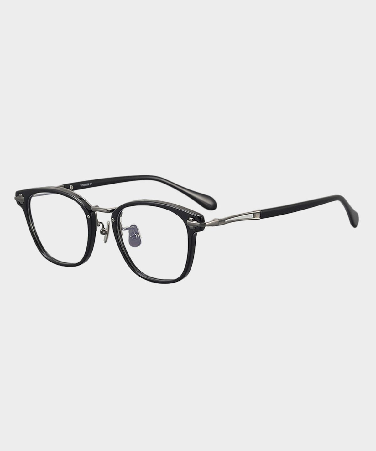 링컨프레임(LINCOLNFRAME) STRAS01 퓨어티타늄 안경테 Black
