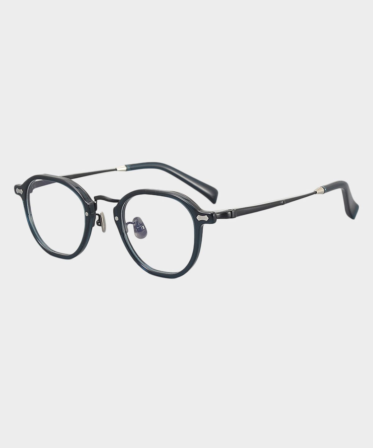 링컨프레임(LINCOLNFRAME) NM-143 퓨어티타늄 안경테 Blue green
