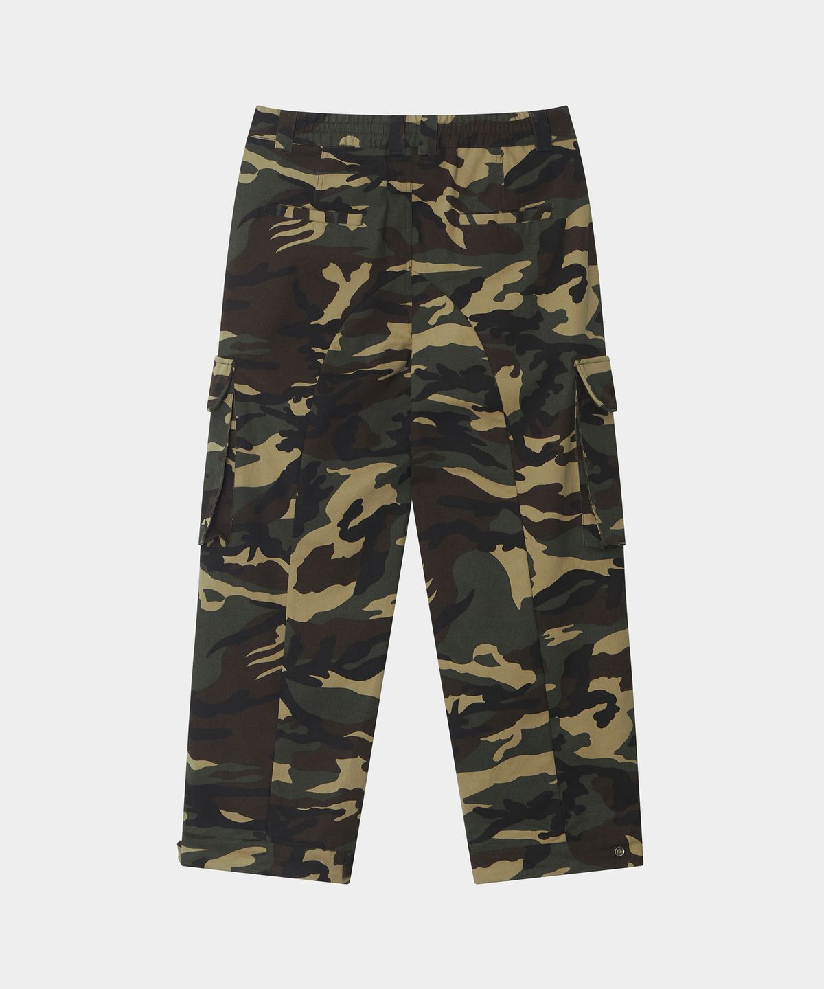 월드딜레마(WORLDDILEMA) SET-UP MILITARY POCKET CARGO PANTS (CAMO)