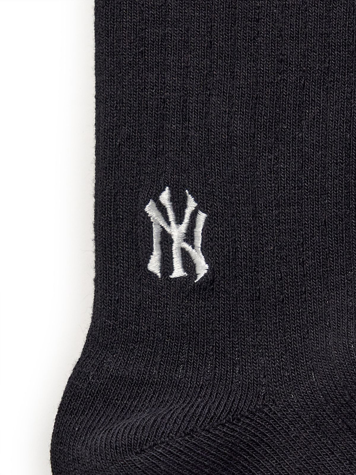 엠엘비 키즈(MLB KIDS) 골지 일대일 양말 3번들 NY (Black)