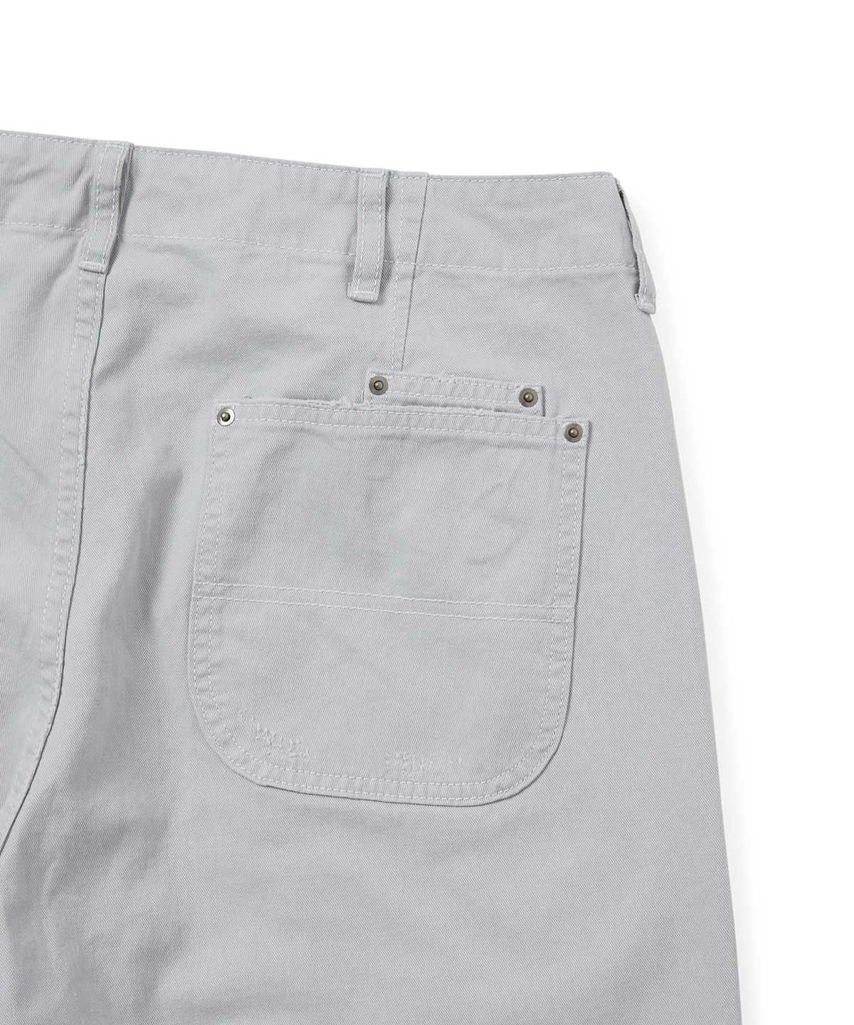 디스이즈네버댓(THISISNEVERTHAT) TNT Daniel Johnston Faded Twill Pant Light Grey