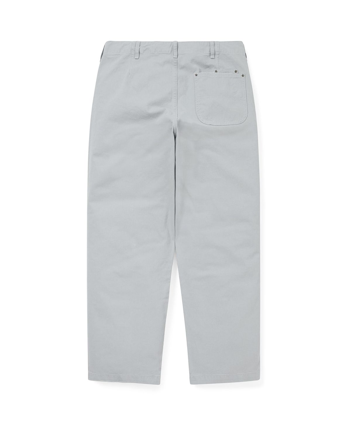 디스이즈네버댓(THISISNEVERTHAT) TNT Daniel Johnston Faded Twill Pant Light Grey