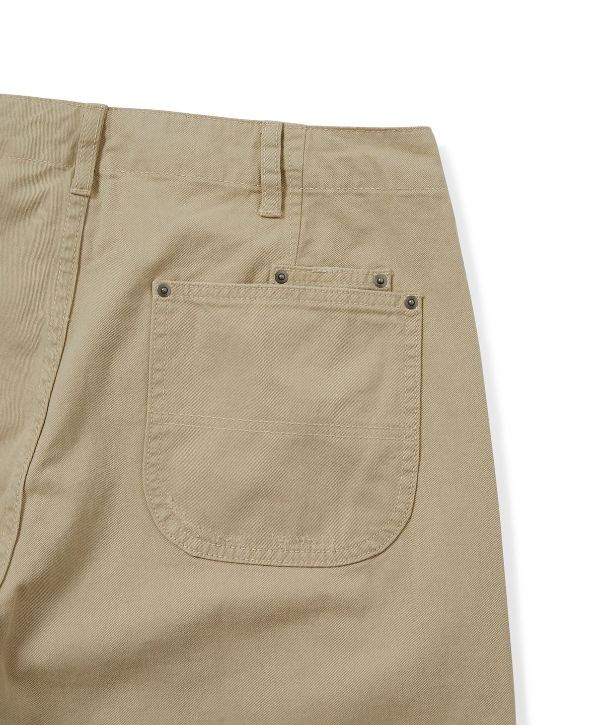 디스이즈네버댓(THISISNEVERTHAT) TNT Daniel Johnston Faded Twill Pant Khaki