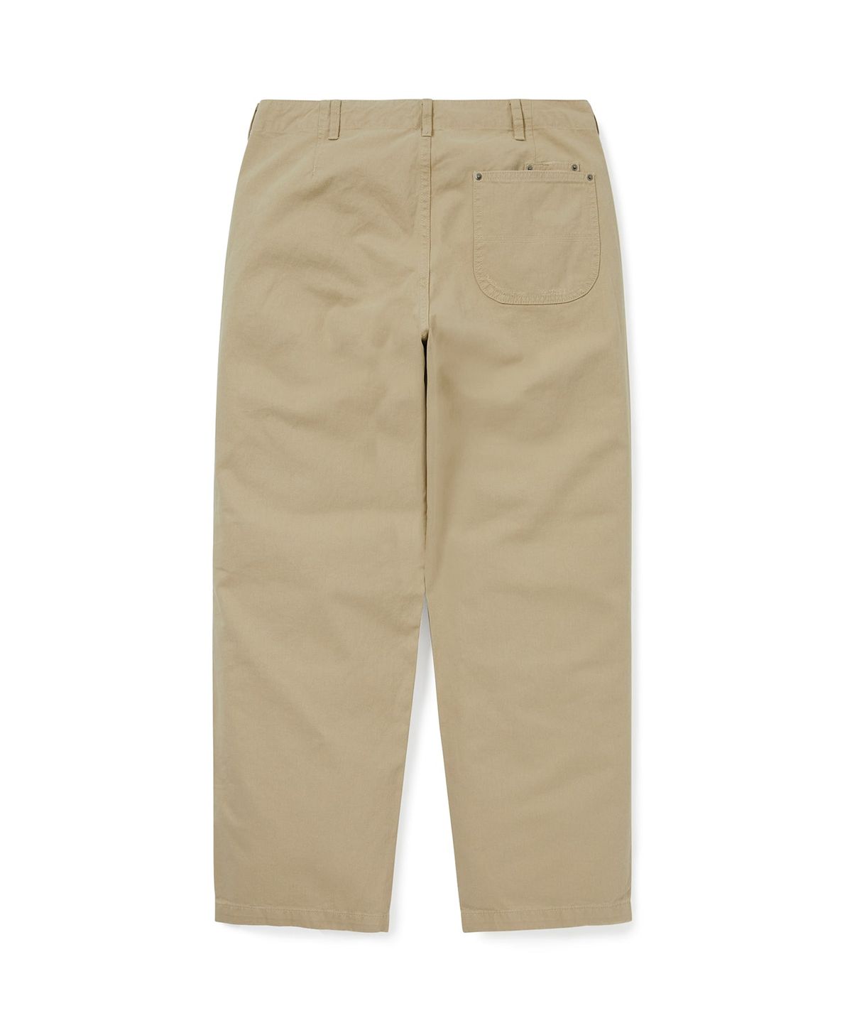 디스이즈네버댓(THISISNEVERTHAT) TNT Daniel Johnston Faded Twill Pant Khaki