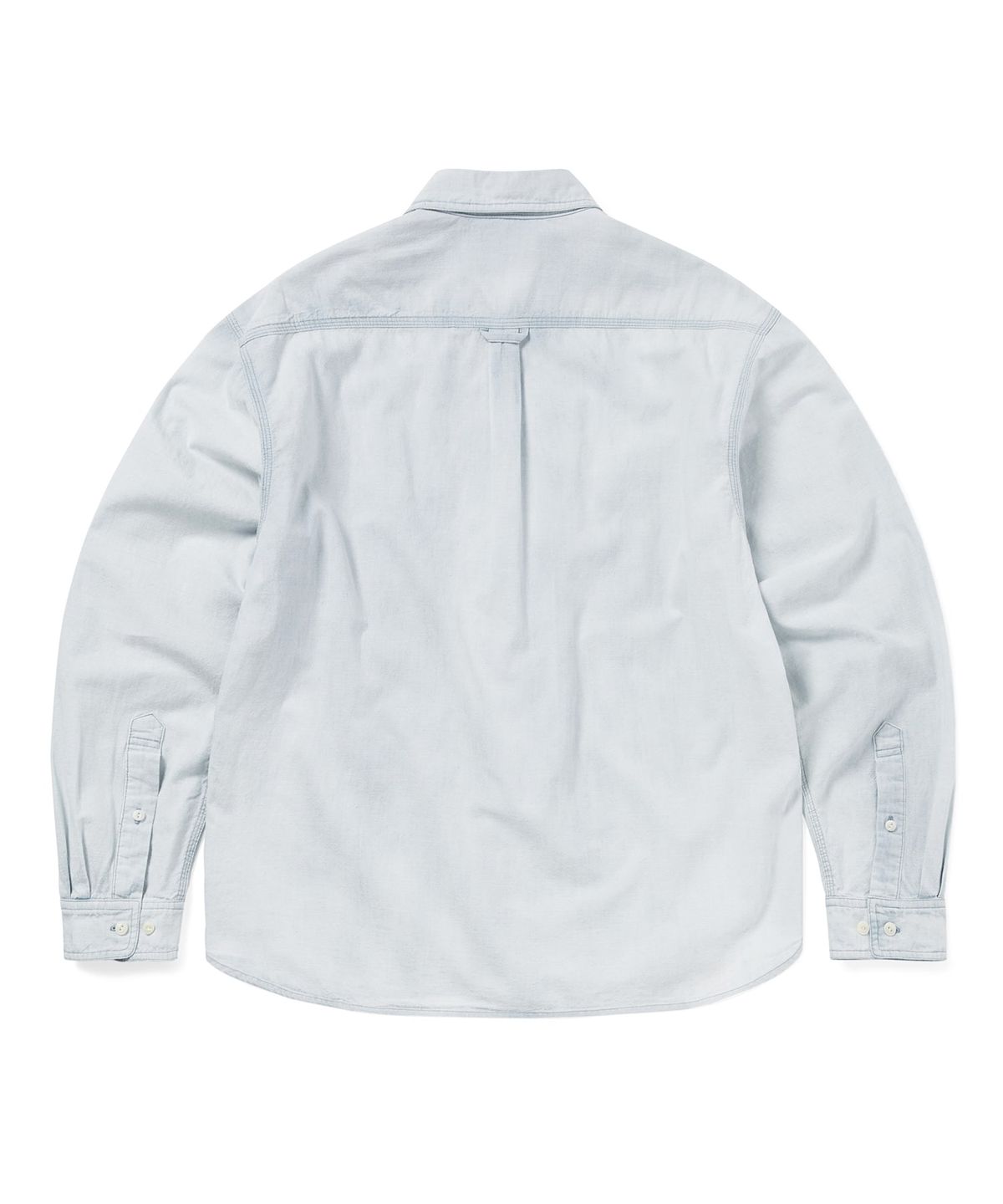 디스이즈네버댓(THISISNEVERTHAT) TNT Daniel Johnston Faded Chambray Shirt Light Blue