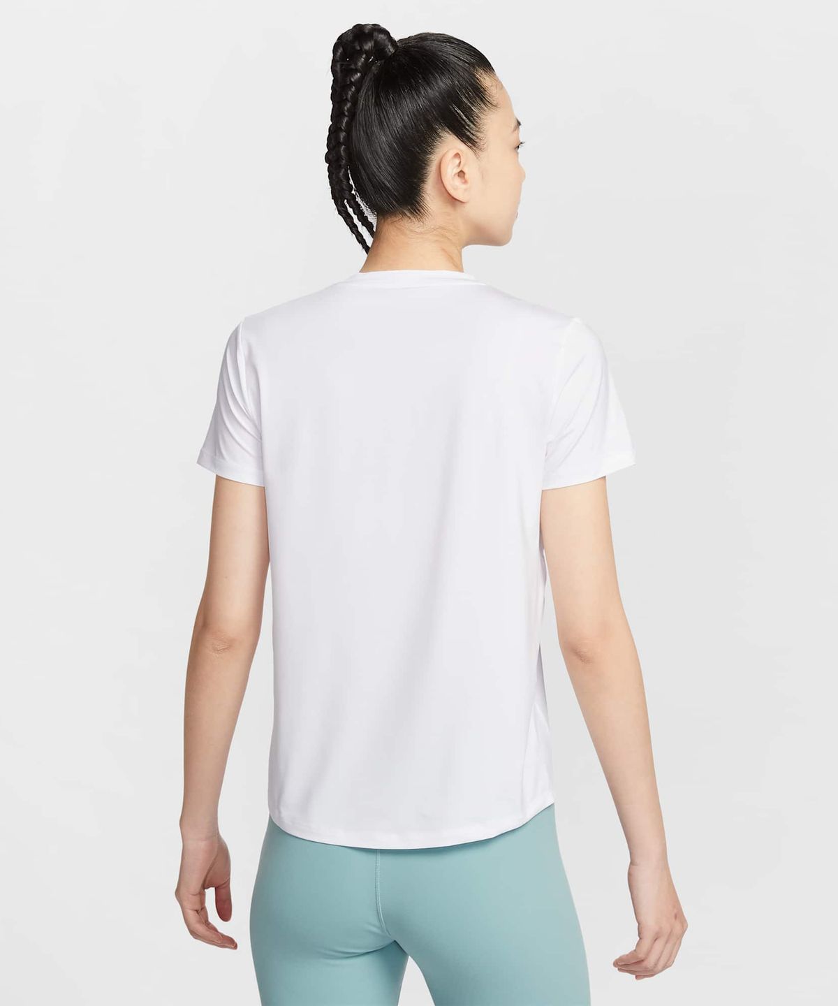 나이키(NIKE) 원 클래식 드라이 핏 반소매 탑 W - 화이트:블랙 / FN2799-101