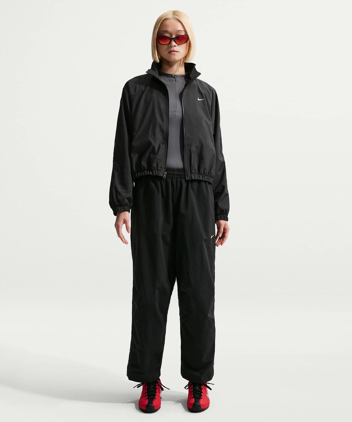 나이키(NIKE) 스포츠웨어 오버사이즈 UV 트랙 재킷 W - 블랙:세일 / IO1474-010