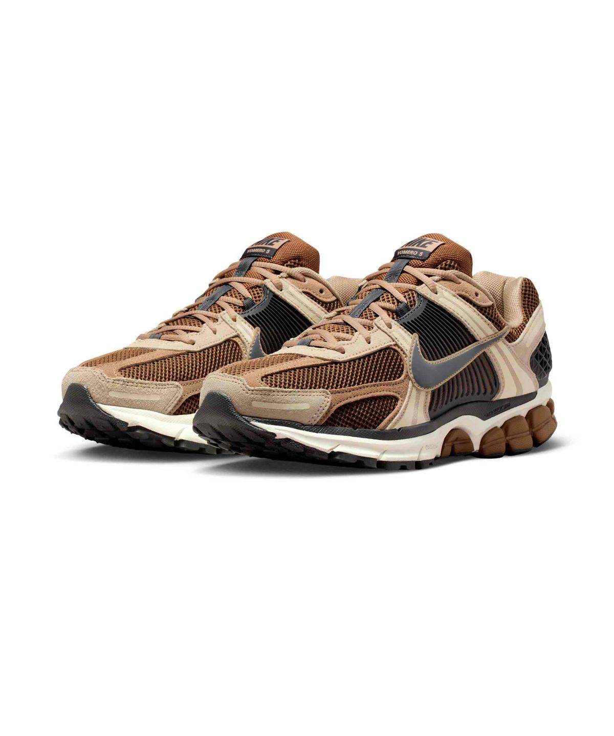 나이키(NIKE) 줌 보메로 5 M - 라이트 브리티시 탠:브리티시 카키:리넨:다크 스모크 그레이 / HF1553-202