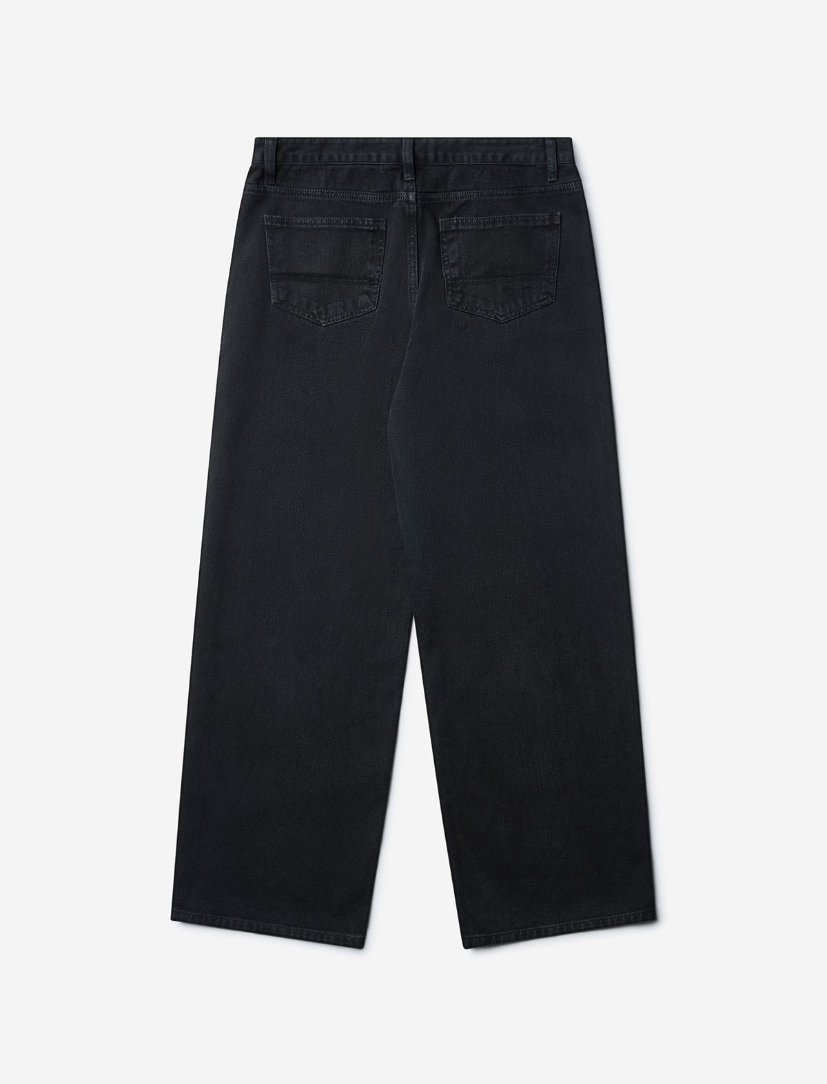 플랫웨이브 인 서울(FLATWAVE IN SEOUL) Kainda Pigment Loosefit Pants Black