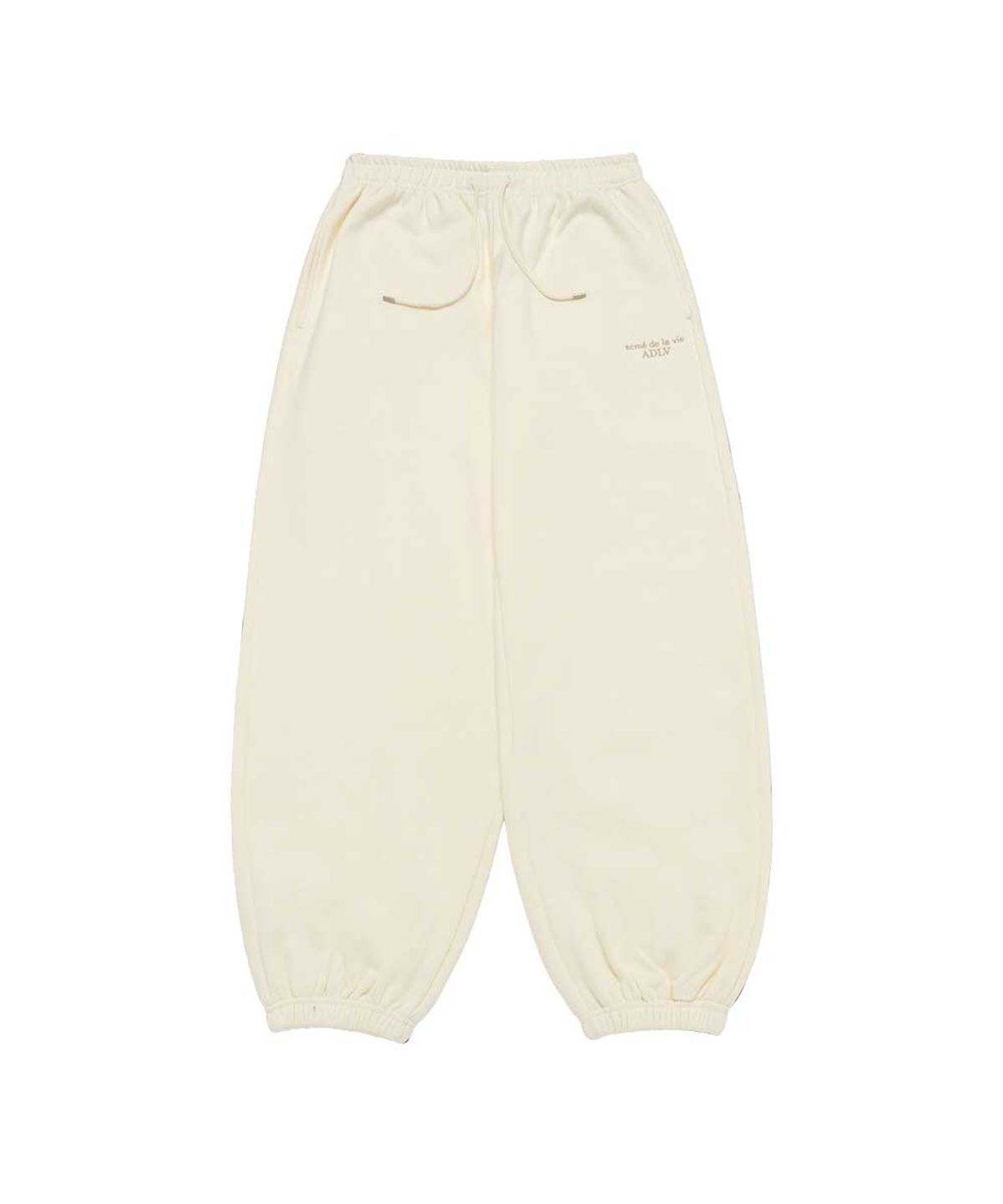 아크메드라비(ACME DE LA VIE) WOMAN EMBO NAPPING WIDE JOGGER PANTS (2COLOR)