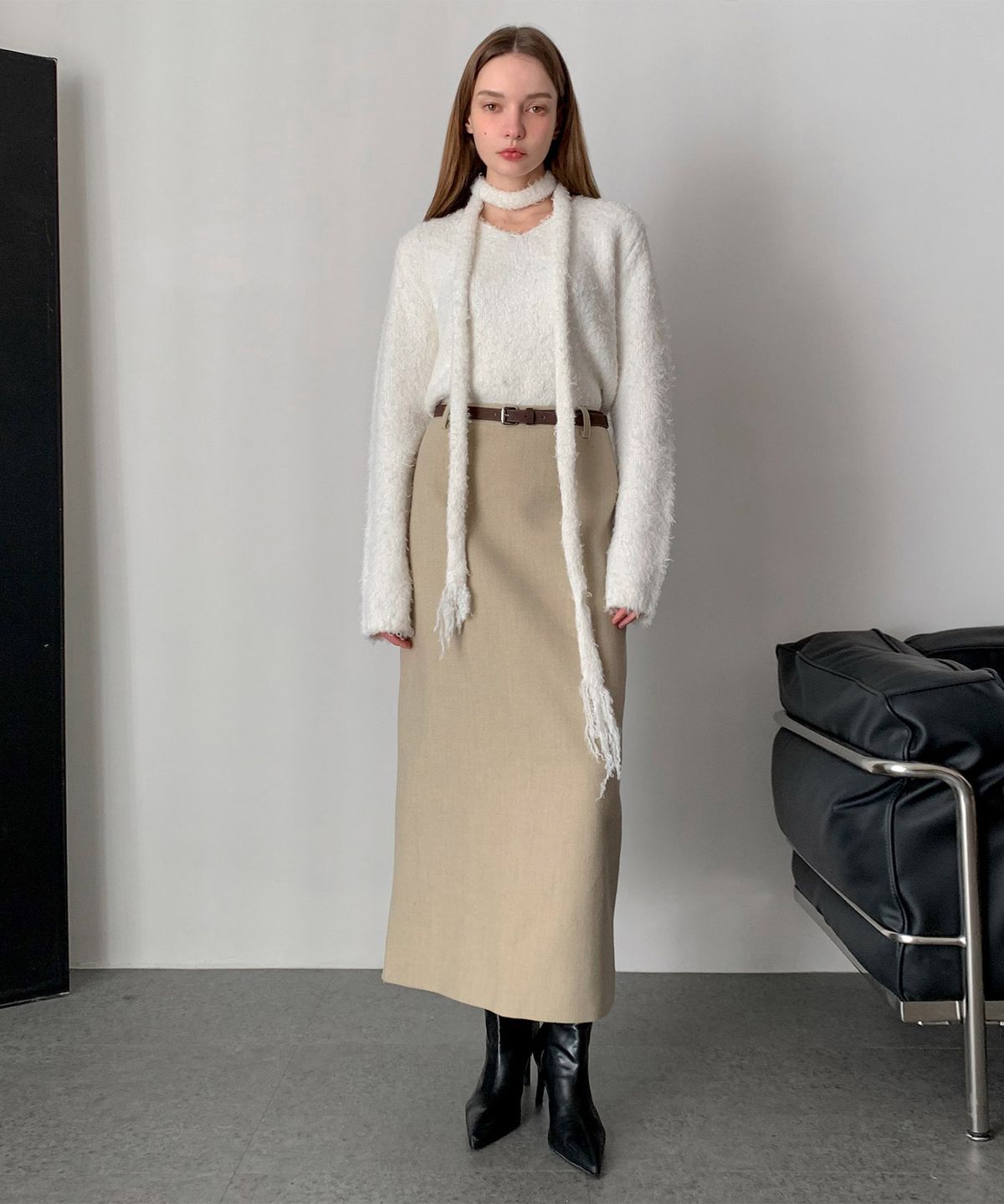 바스카라(VASCARA) Brynn Long Skirt (4colors)