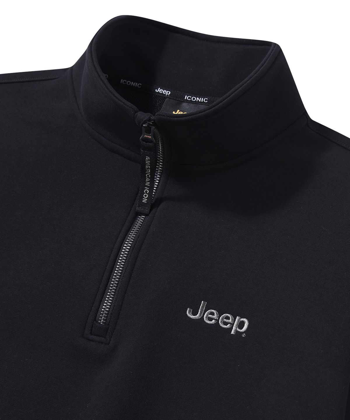 지프(JEEP) [360g] M-Logo 반집업 맨투맨 (JR5TSU838CB) 카모폴라쥬