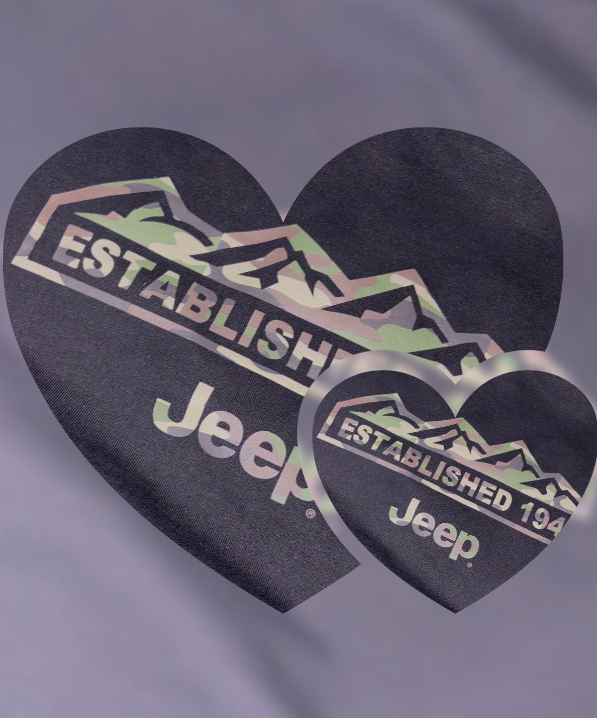 지프(JEEP) [360g] M-Logo 반집업 맨투맨 (JR5TSU838CB) 카모폴라쥬