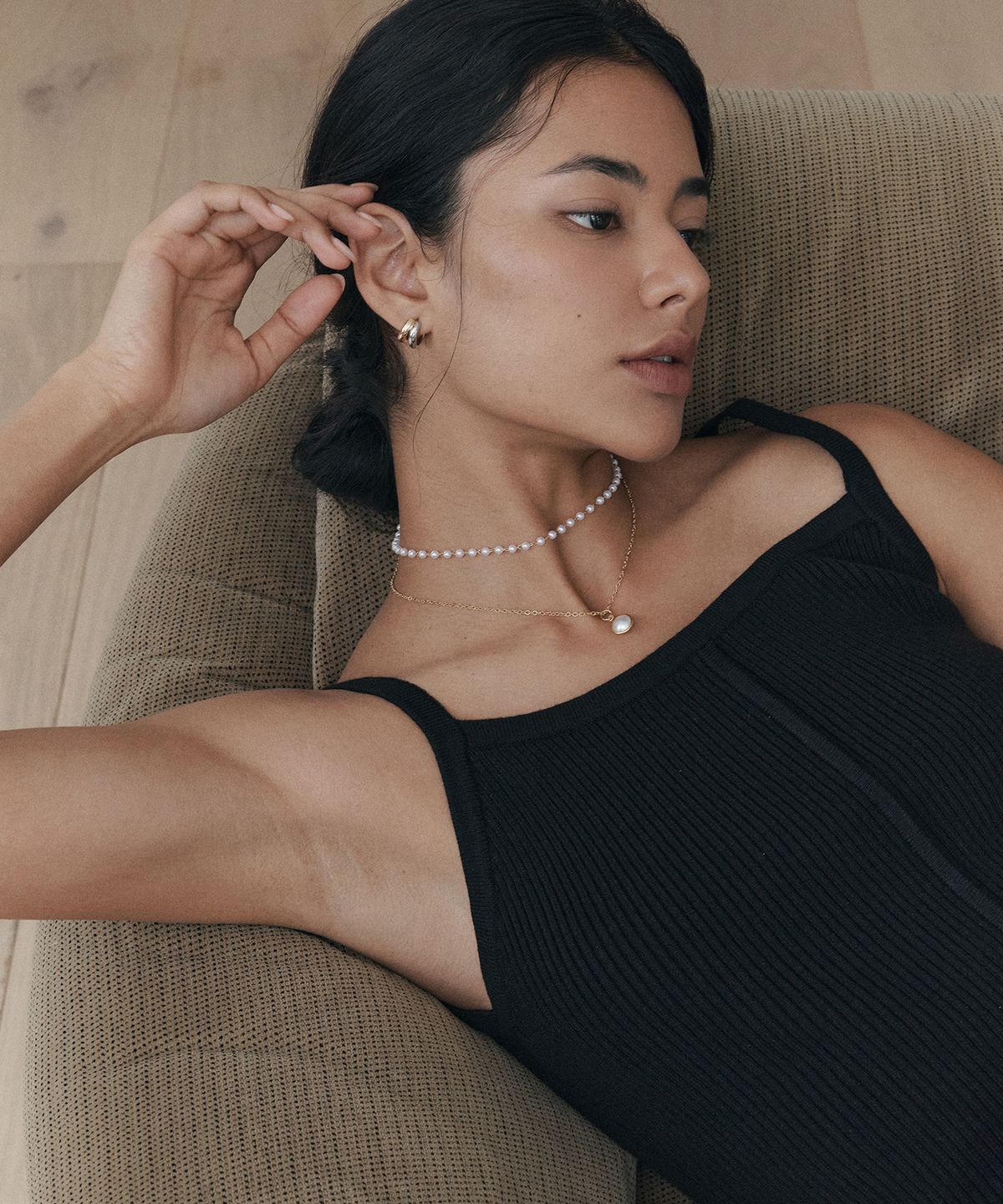 아티카 로우(ATTICA RAW) Duo Glam Up Earrings / EBS004