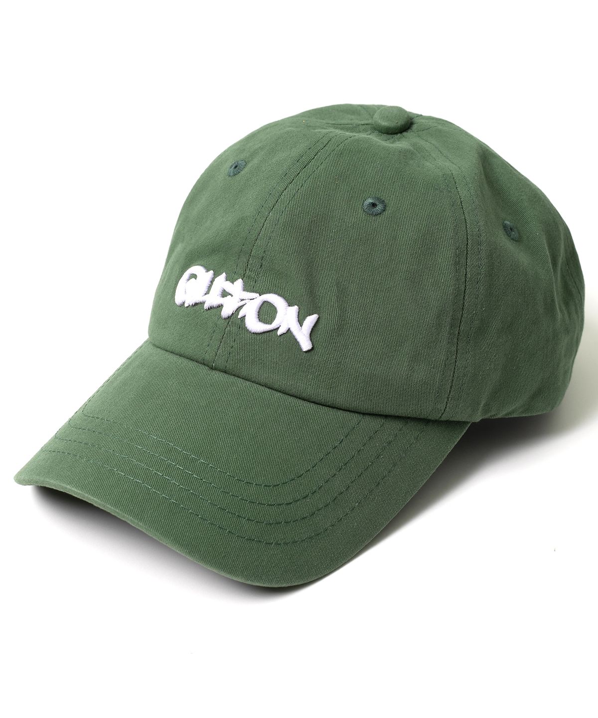 쿠톤(QUTON) 베이직 로고 볼캡_그린