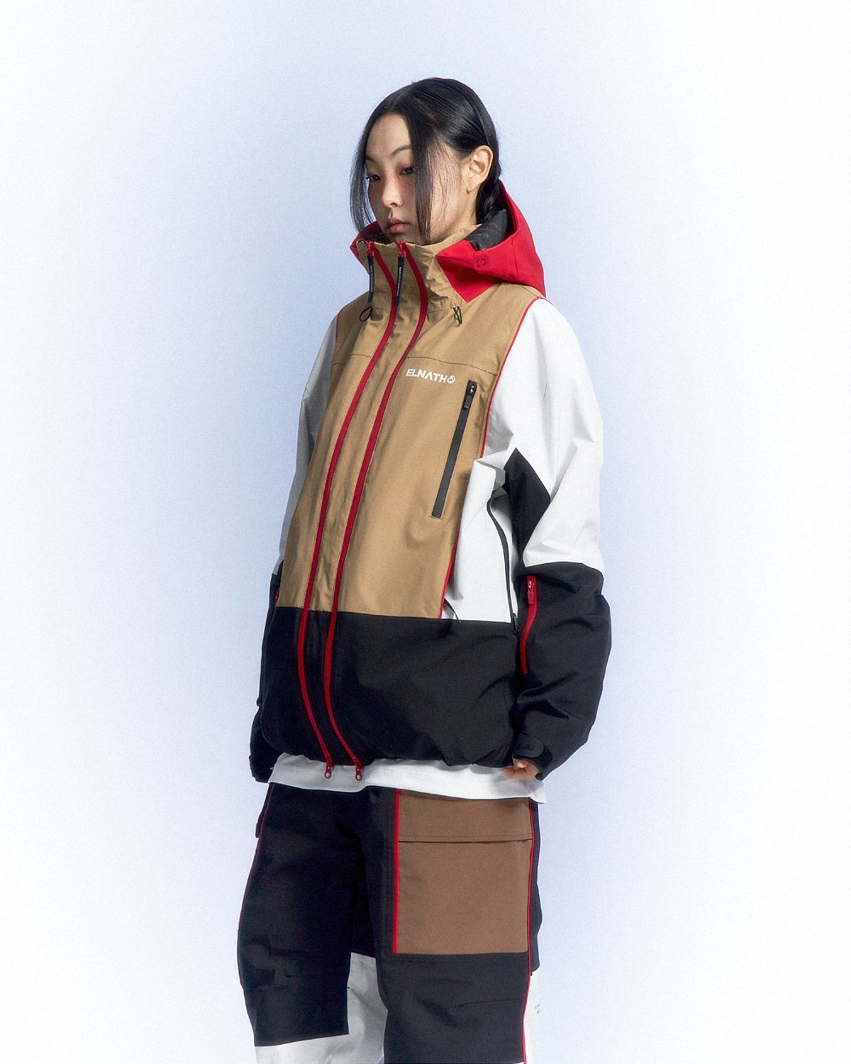 엘나스(ELNATH) CANE JACKET BROWN