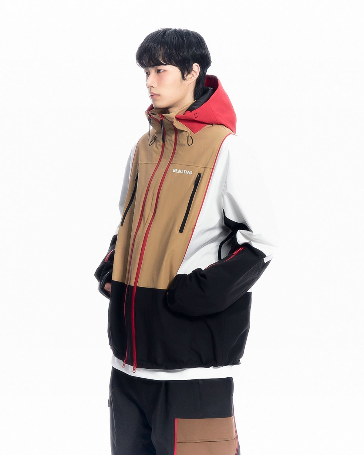 엘나스(ELNATH) CANE JACKET BROWN