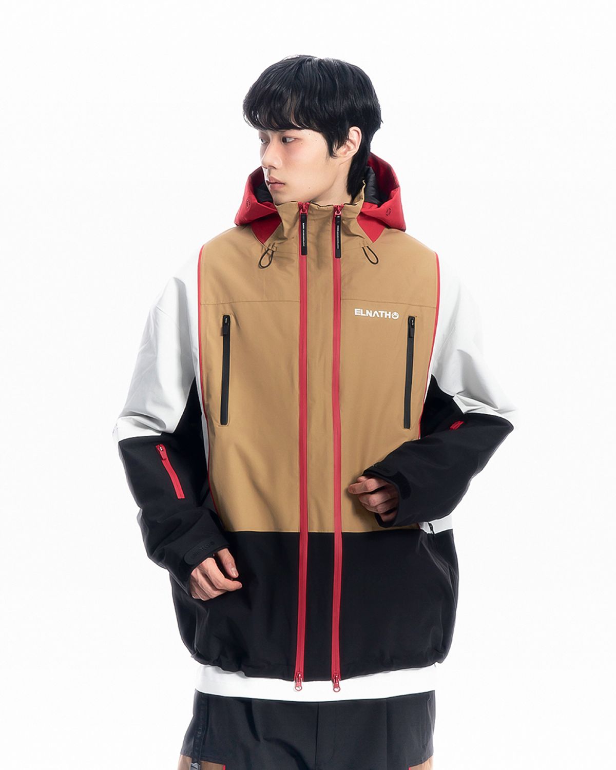 엘나스(ELNATH) CANE JACKET BROWN