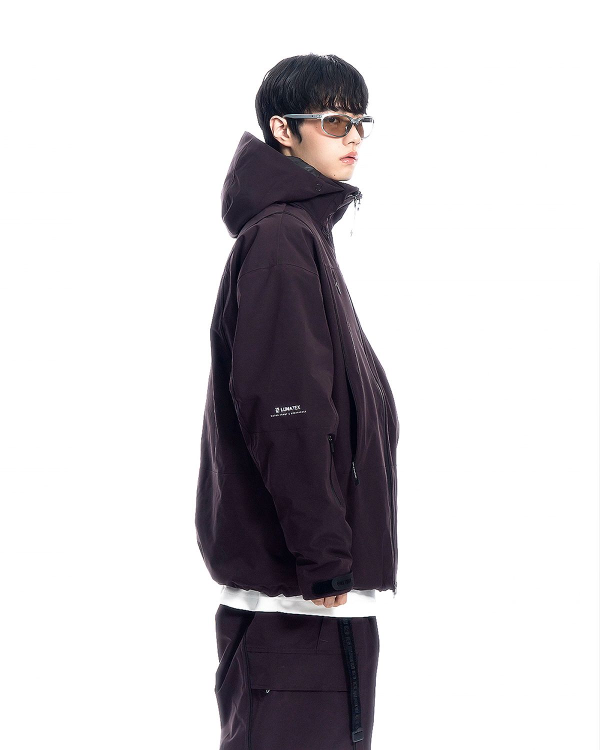 엘나스(ELNATH) CANE JACKET MARON
