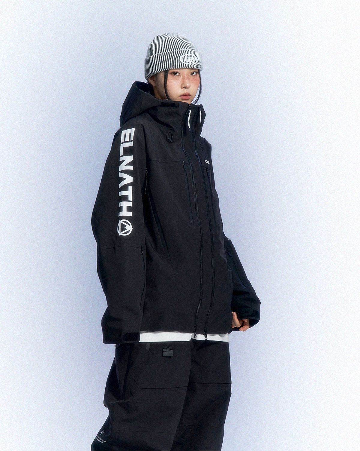 엘나스(ELNATH) JETT JACKET BLACK