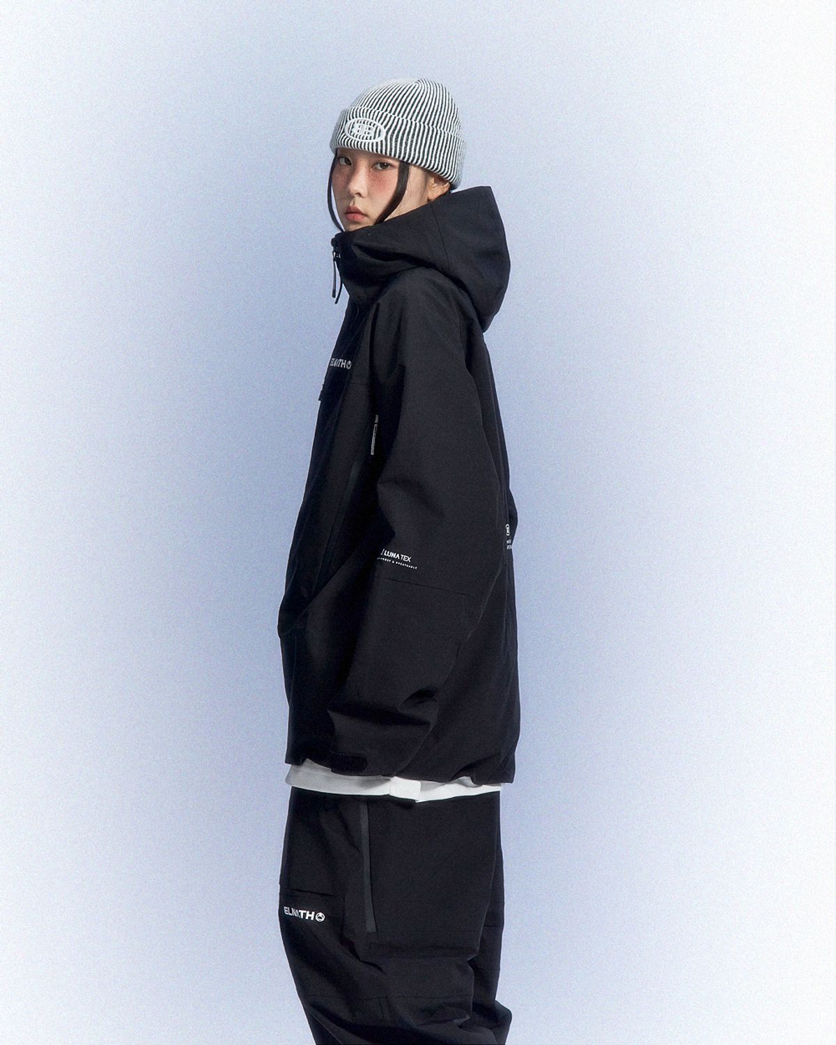 엘나스(ELNATH) JETT JACKET BLACK