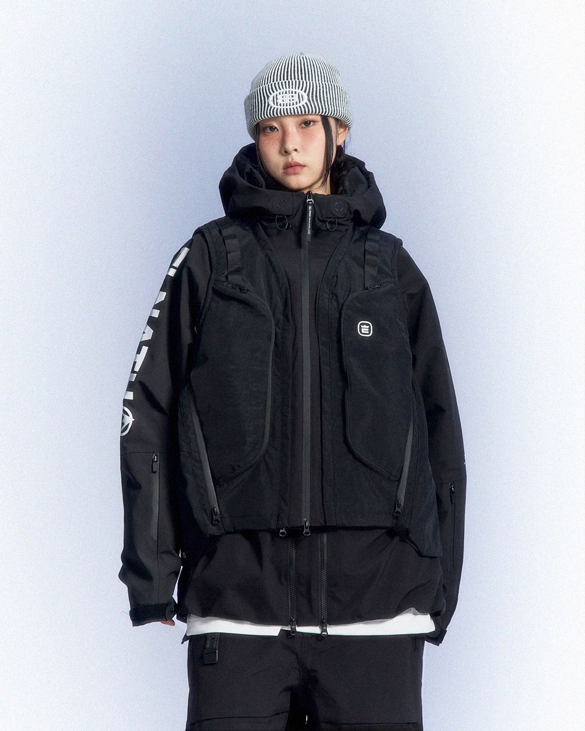 엘나스(ELNATH) JETT JACKET BLACK