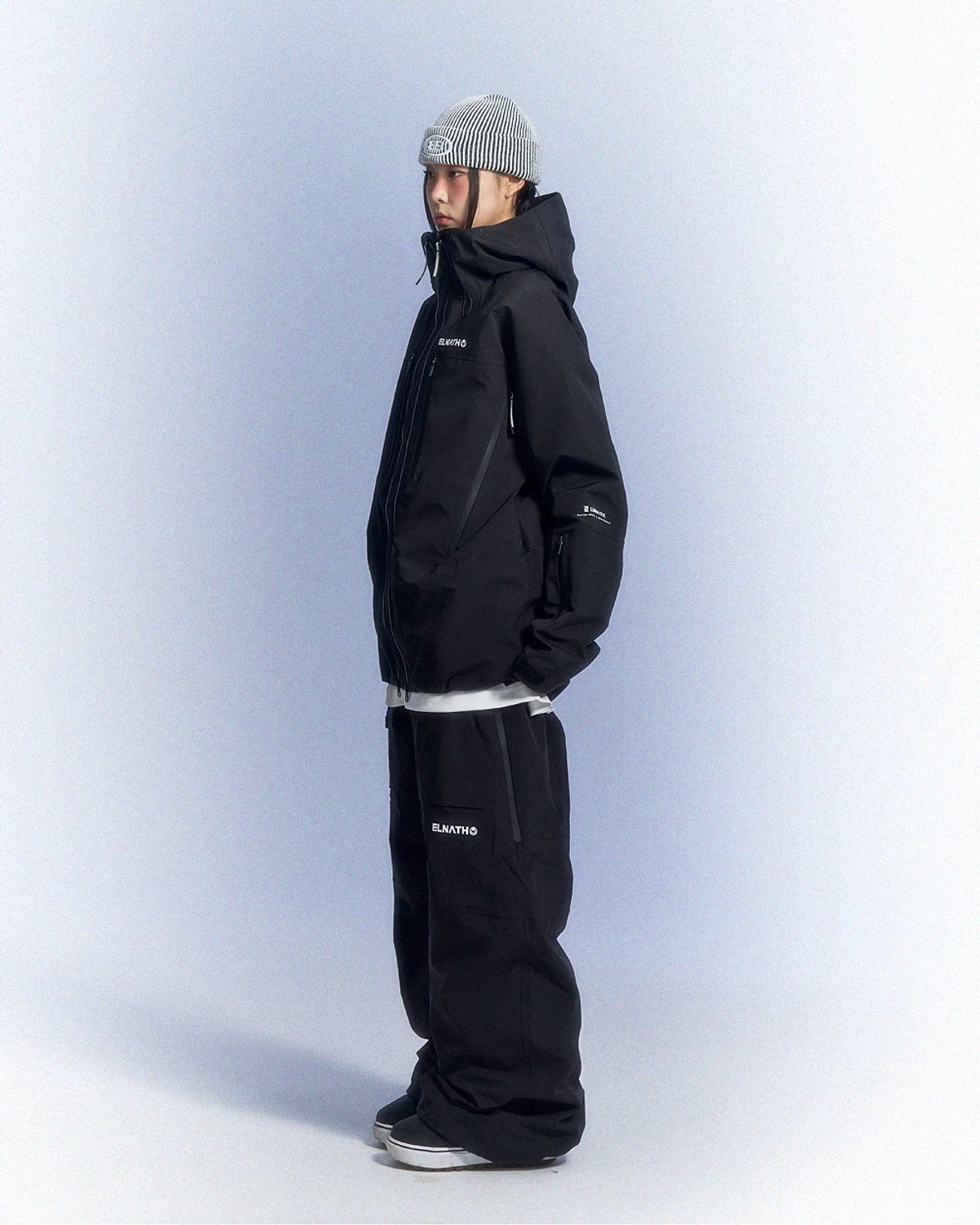 엘나스(ELNATH) JETT JACKET BLACK