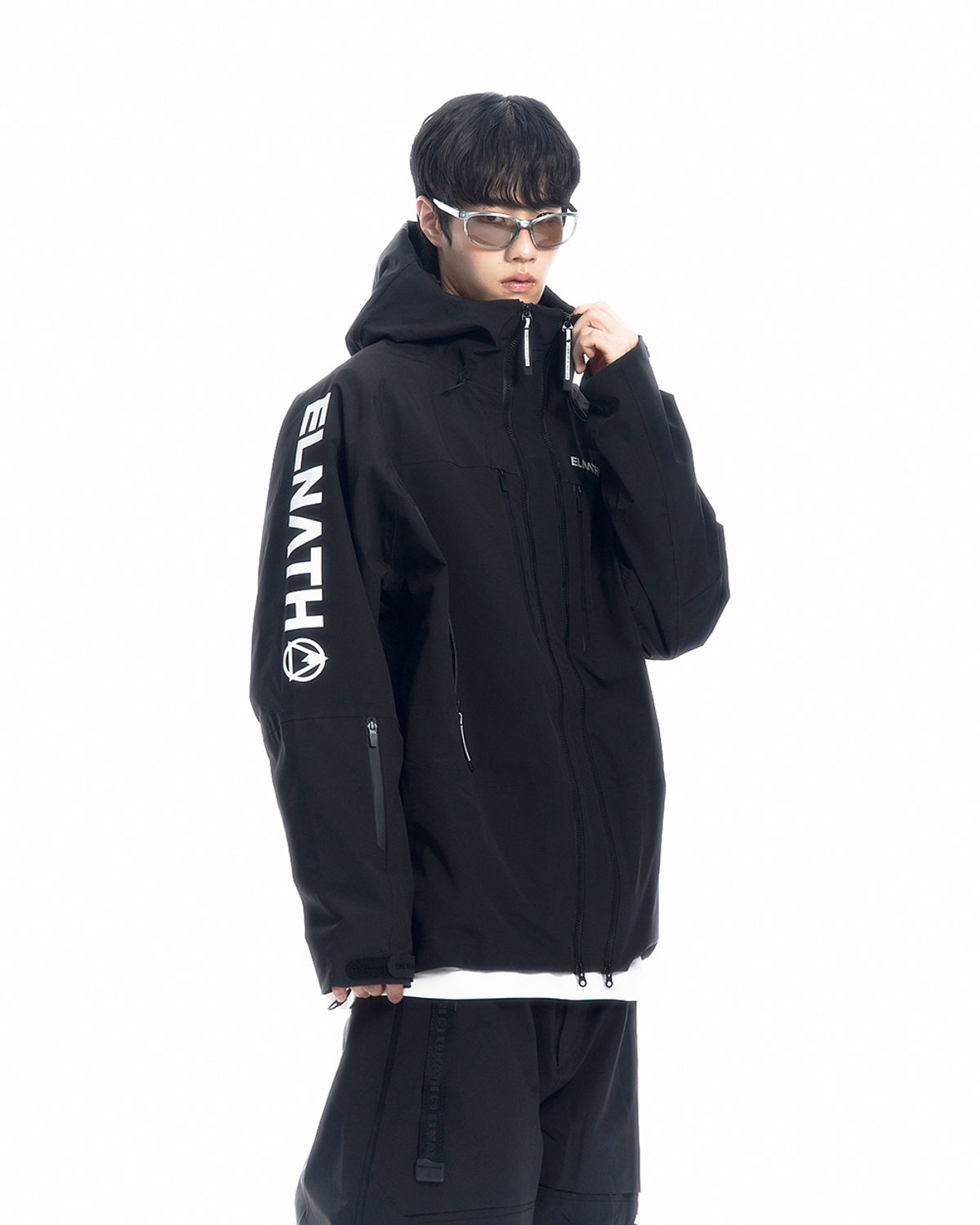 엘나스(ELNATH) JETT JACKET BLACK