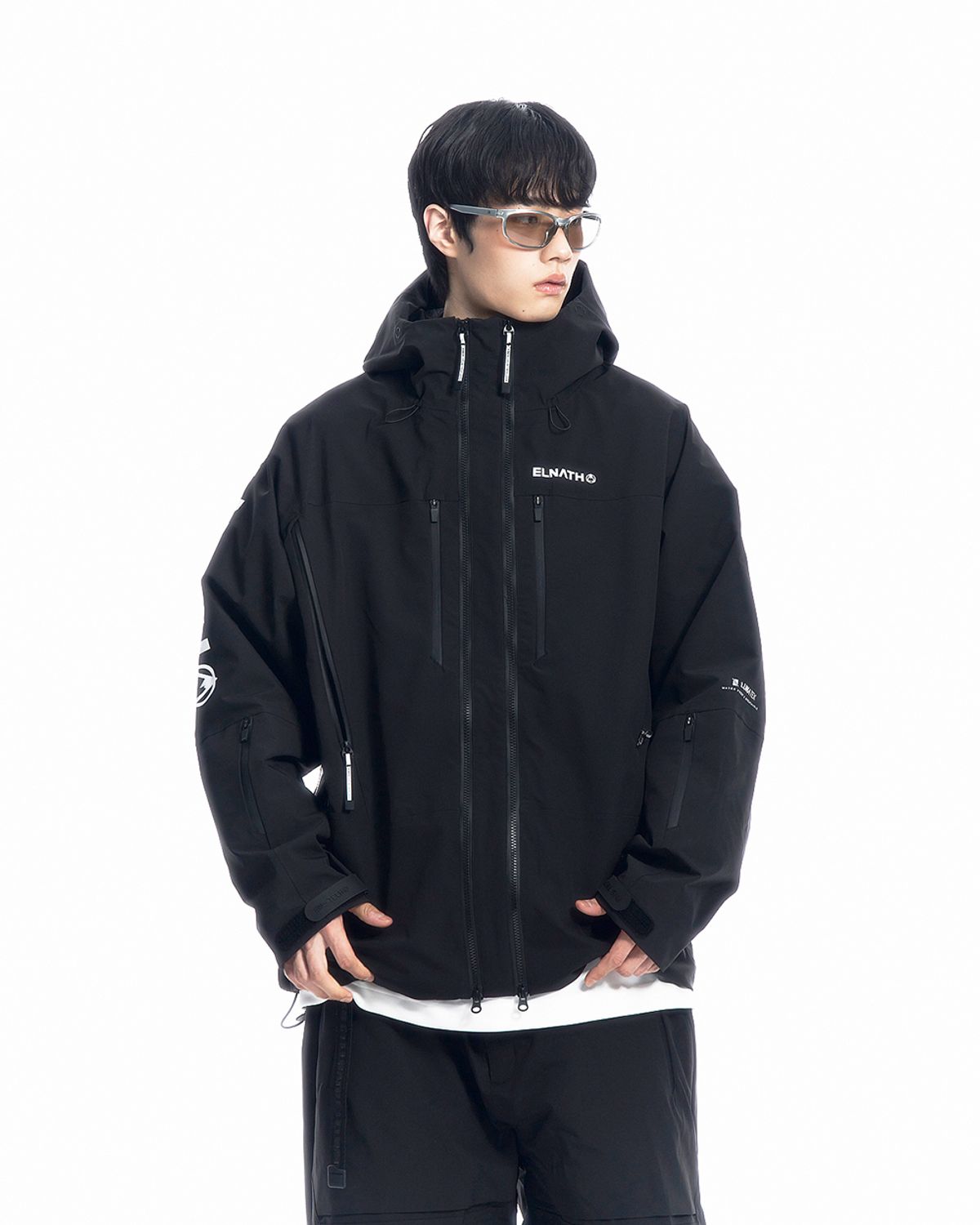 엘나스(ELNATH) JETT JACKET BLACK