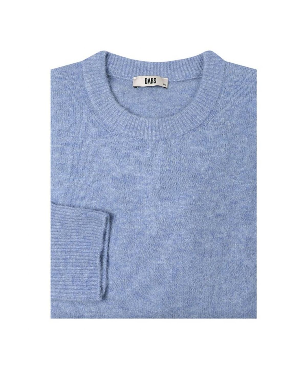 닥스셔츠(DAKS SHIRTS) 울혼방 브러쉬드 풀오버 라운드니트_DLW1SWRL102B1