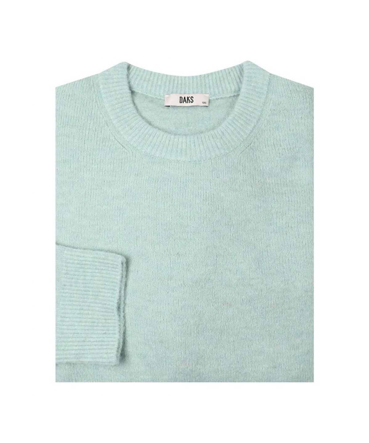 닥스셔츠(DAKS SHIRTS) 울혼방 브러쉬드 풀오버 라운드니트_DLW1SWRL102E1