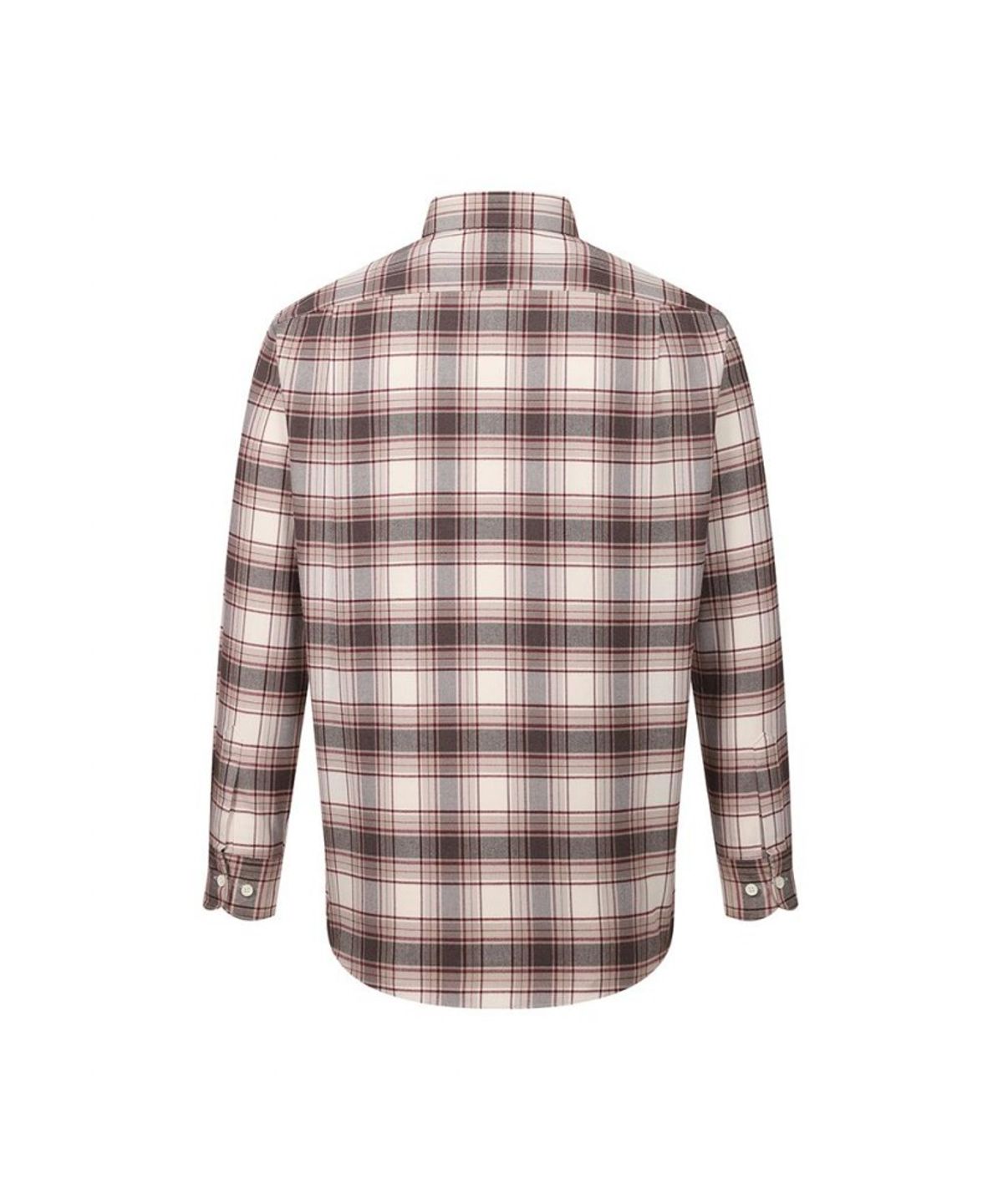 닥스셔츠(DAKS SHIRTS) 기모 노케어 미디움체크 셔츠 레귤러핏_DLW1SHCL107I1
