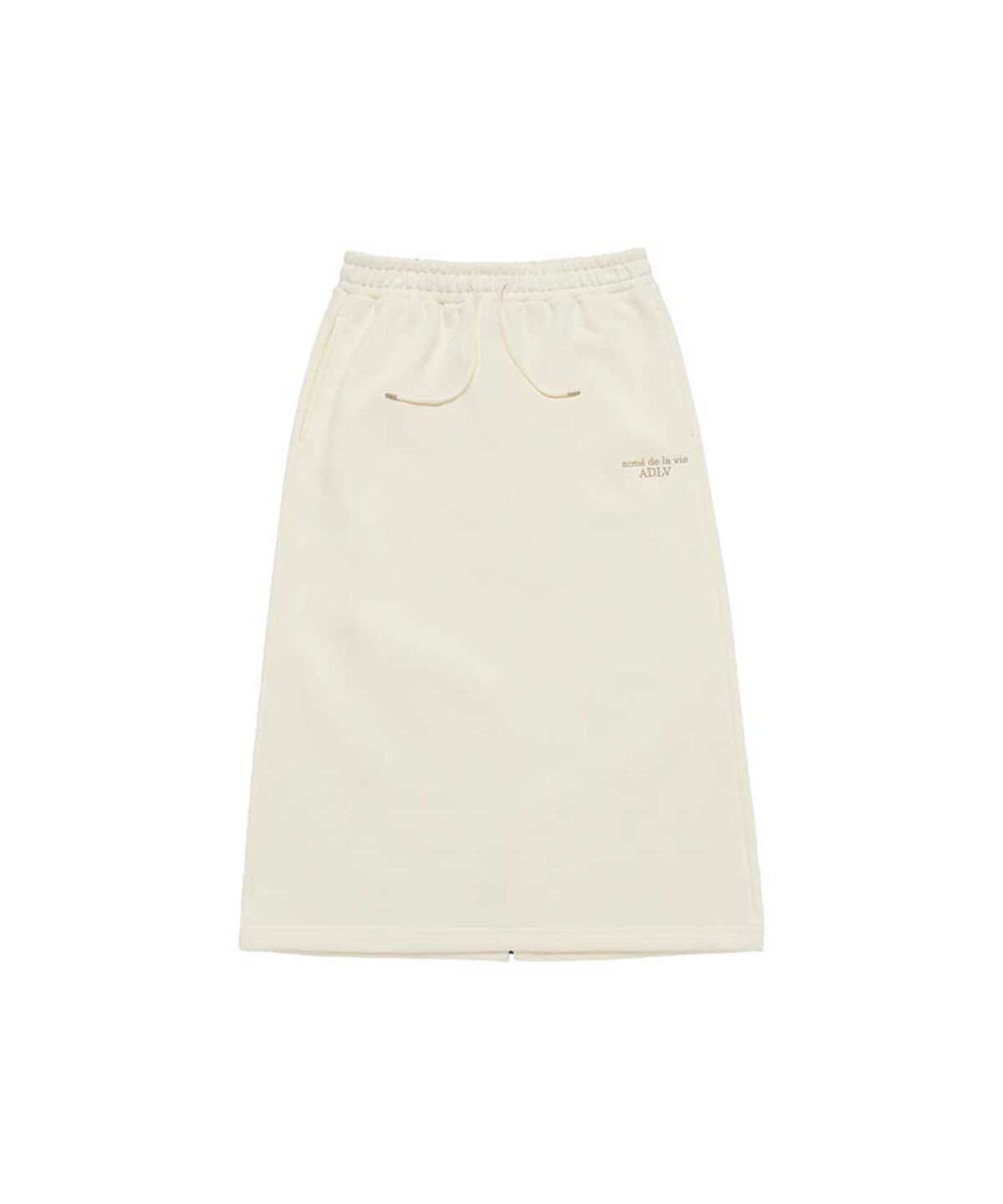 아크메드라비(ACME DE LA VIE) WOMAN EMBO NAPPING LONG SKIRT (2COLOR)