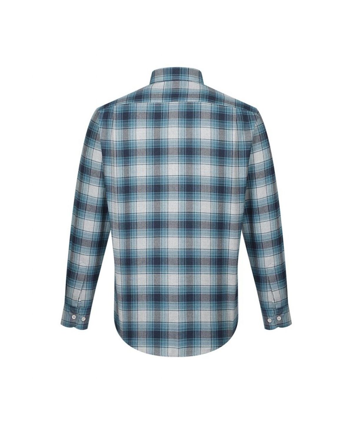 닥스셔츠(DAKS SHIRTS) 기모 노케어 미디움체크 셔츠 레귤러핏_DLW1SHCL107G1