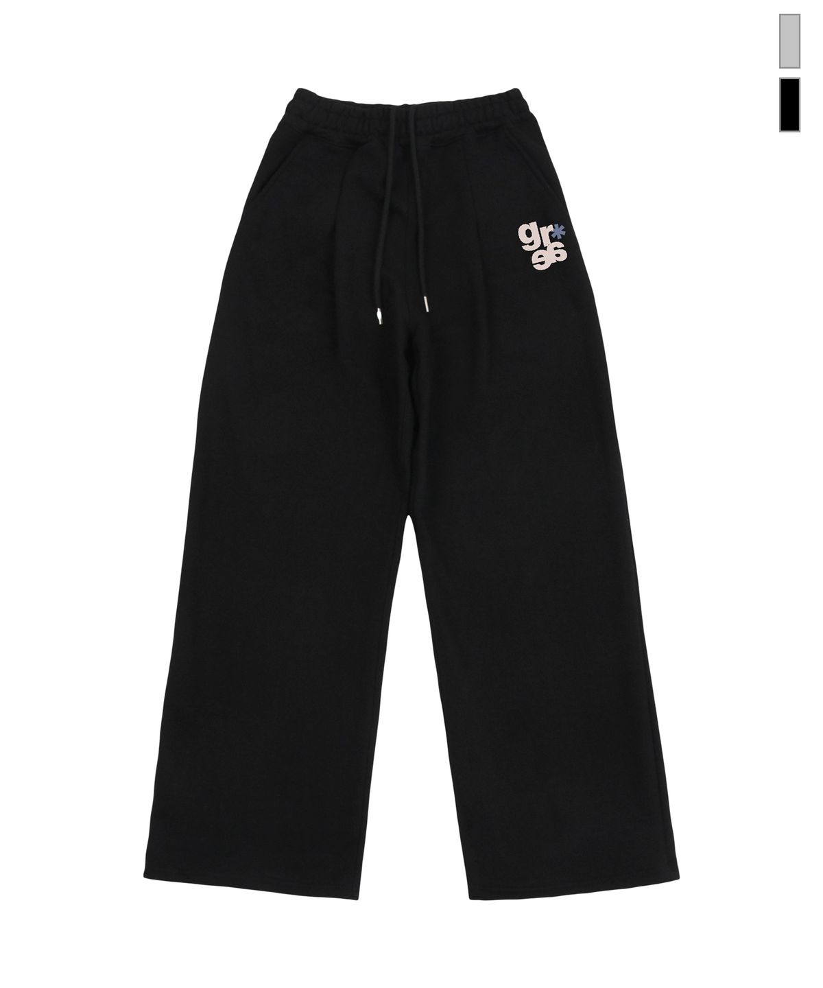 그레이버(GRAVER) [UNISEX]프론트 GRAE-S 트레이닝 핀턱 와이드 팬츠_2color