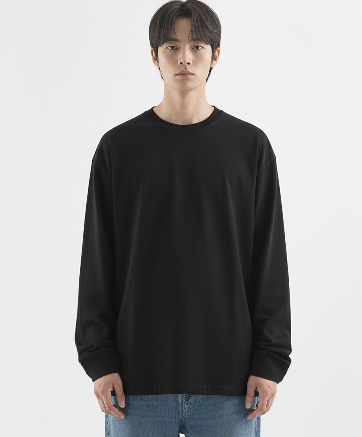 리브레너(REBRENNER) 스탠다드 베이직 롱슬리브 긴팔티셔츠