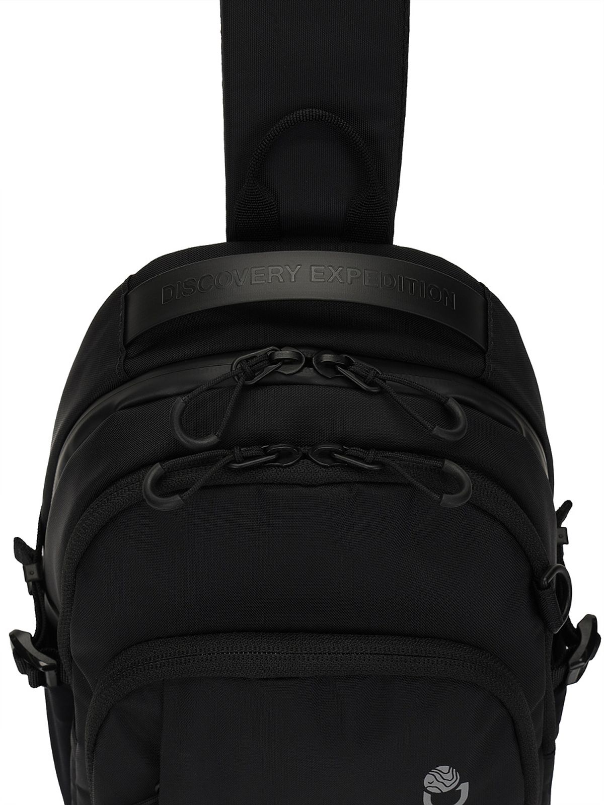디스커버리 익스페디션(DISCOVERY EXPEDITION) 아웃도어 라지 슬링백 (BLACK)
