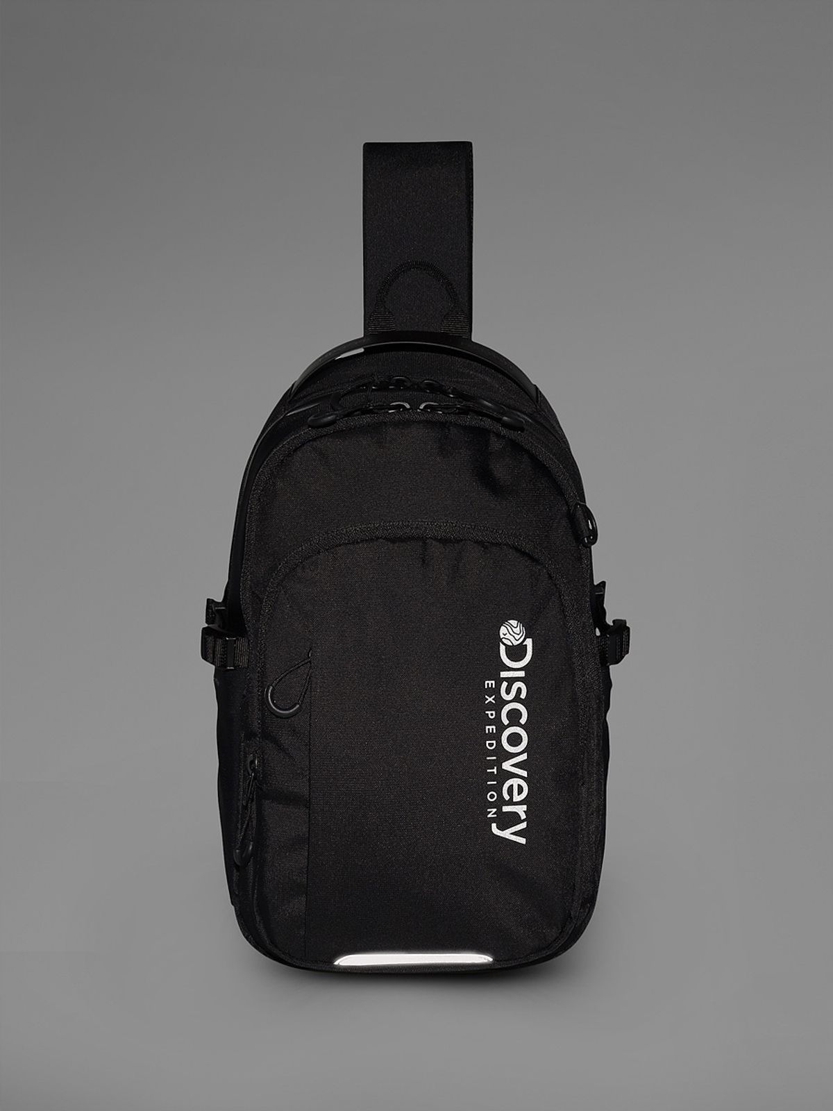 디스커버리 익스페디션(DISCOVERY EXPEDITION) 아웃도어 라지 슬링백 (BLACK)