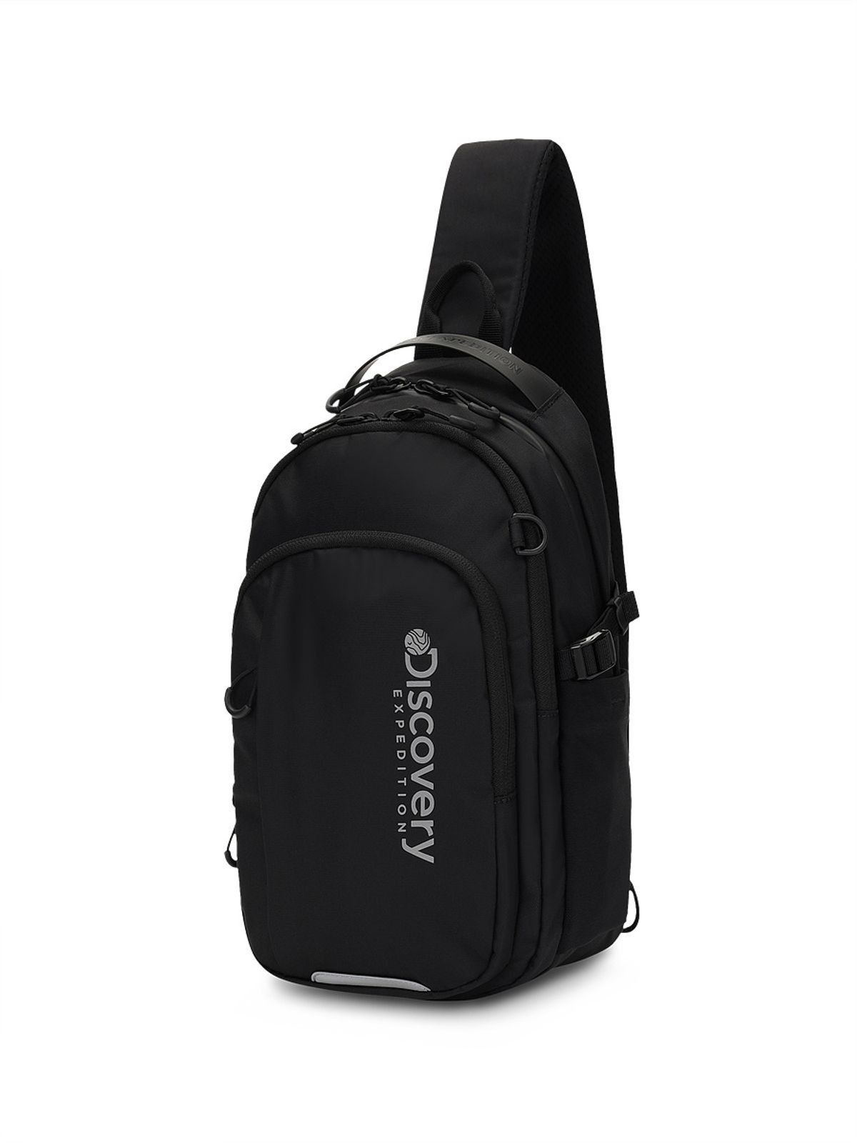 디스커버리 익스페디션(DISCOVERY EXPEDITION) 아웃도어 라지 슬링백 (BLACK)