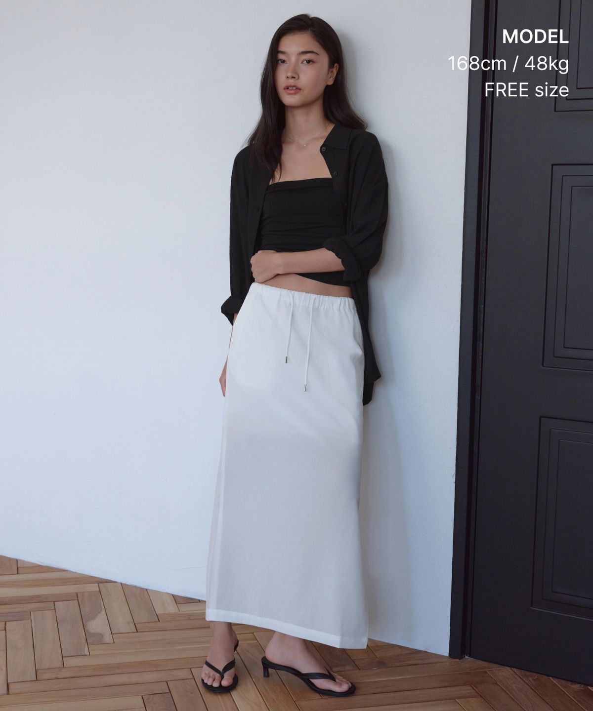 무신사 스탠다드 우먼(MUSINSA STANDARD WOMAN) 우먼즈 싱글 글라스 펄 네크리스 [펄]