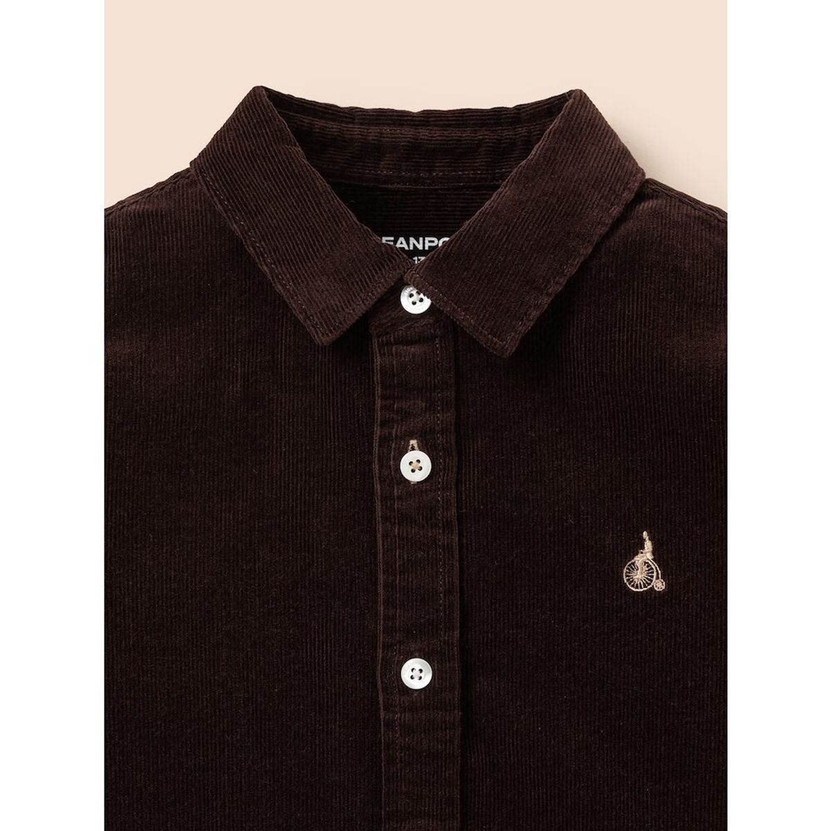 빈폴 키즈(BEANPOLE KIDS) [Essential] 코듀로이 셔츠  브라운 (BI5964UE1D)
