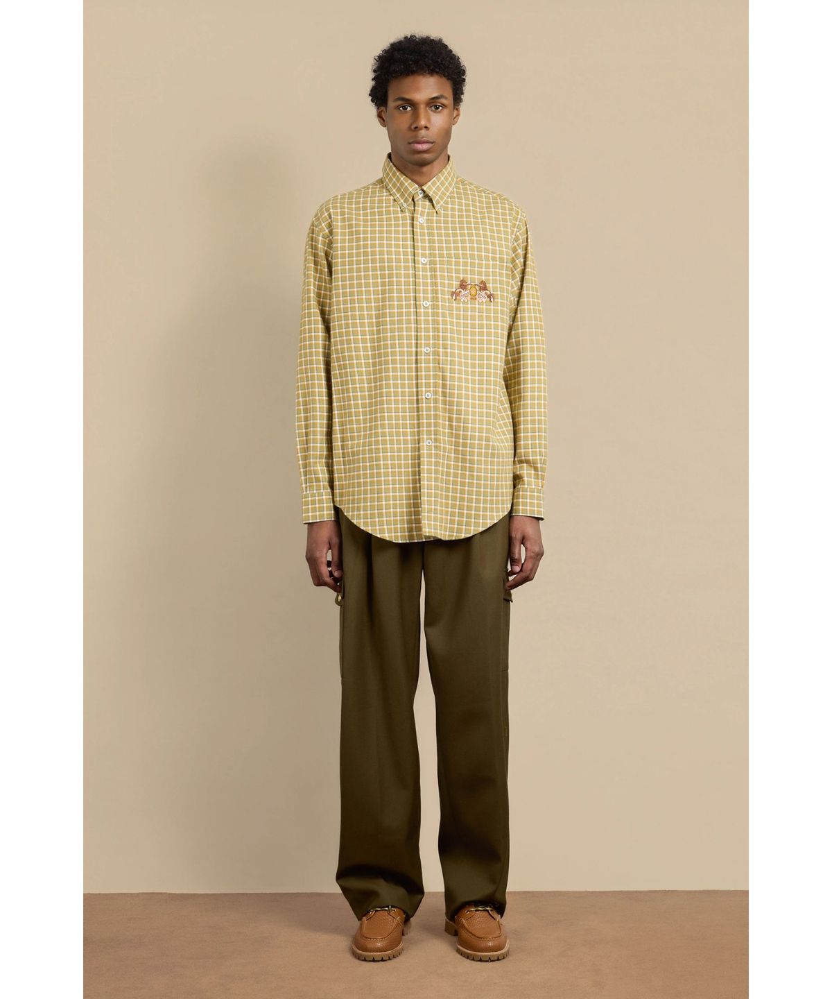 드롤드무슈(DROLE DE MONSIEUR) La Chemise Embleme Cheval D0SAW25237KHX