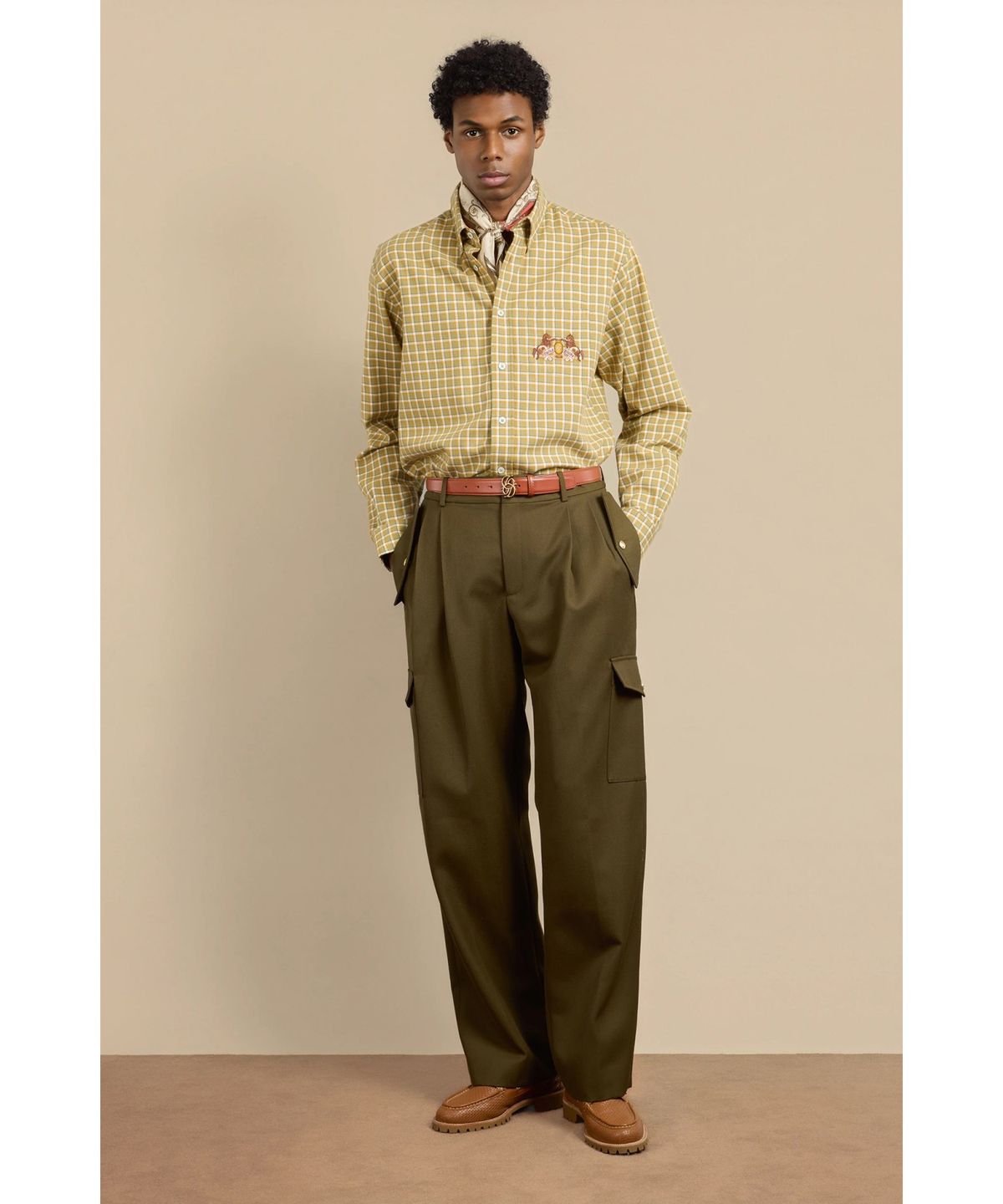 드롤드무슈(DROLE DE MONSIEUR) La Chemise Embleme Cheval D0SAW25237KHX